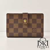 LOUIS VUITTON ルイヴィトン ダミエ コンパクトウォレット ポルトモネ ビエ ヴィエノワ N61664 ブラウン
