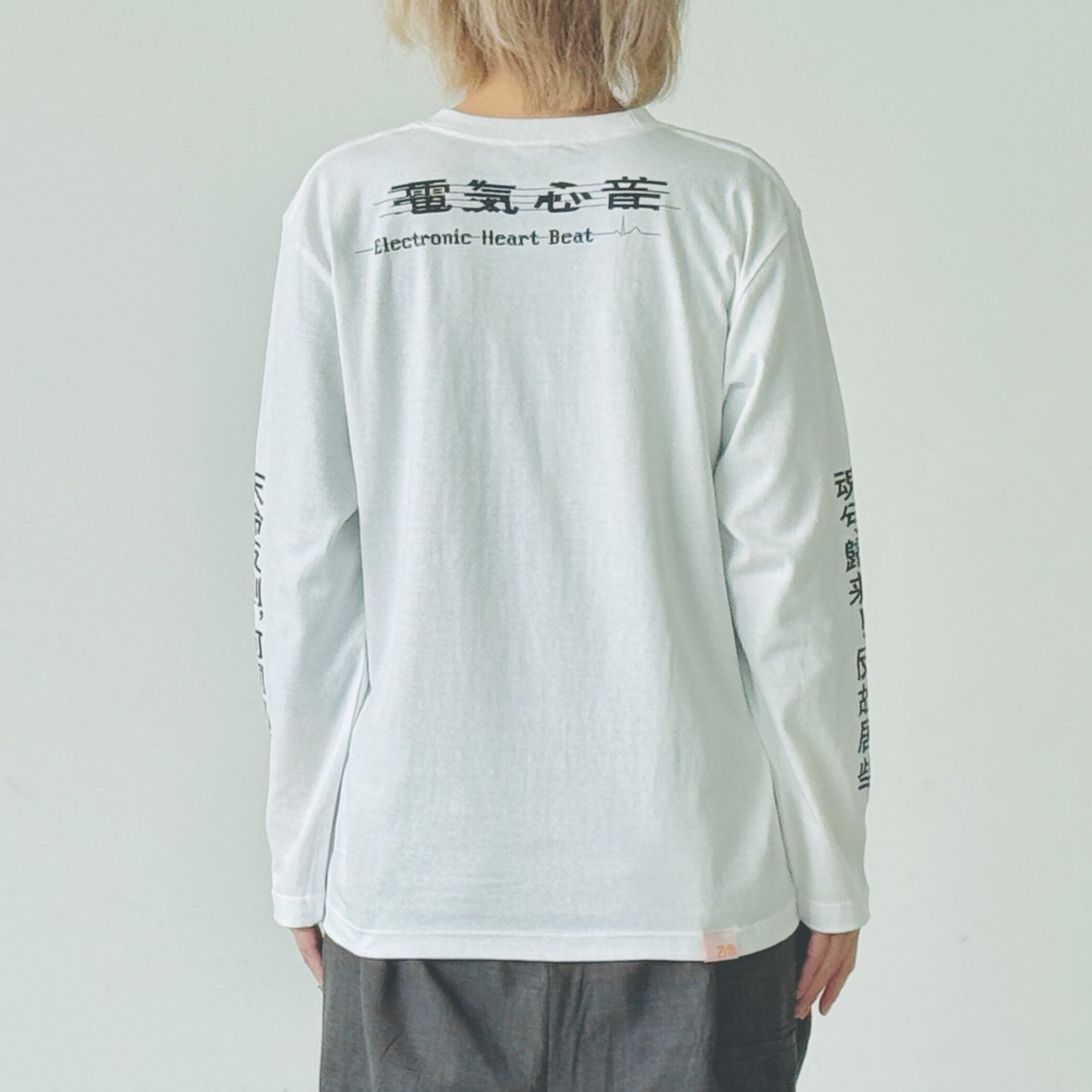 江康泉オリジナルロングスリーブTシャツ【WHITE】 | 金沢21世紀美術館