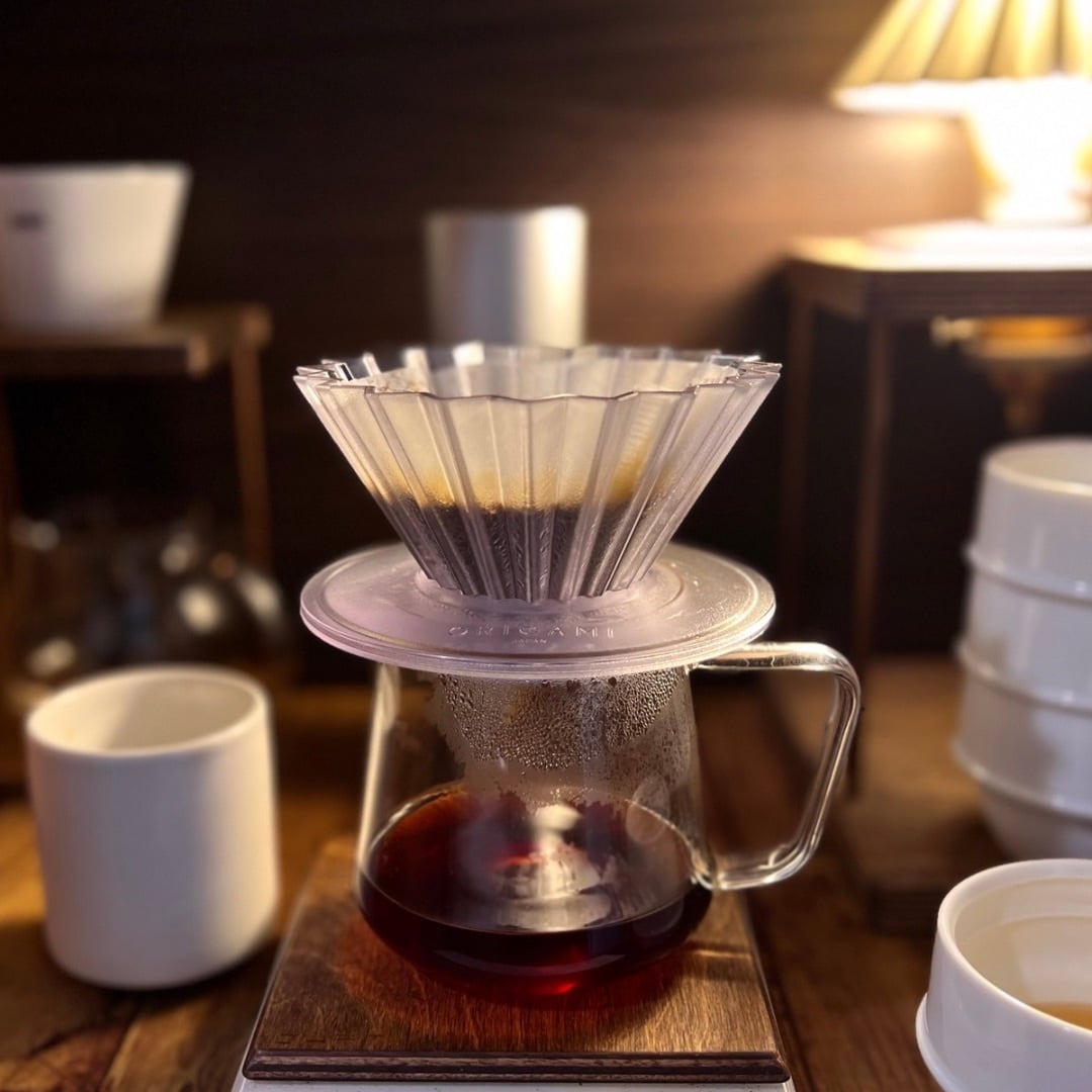 ORIGAMI アロマガラスコーヒーサーバー（400ml） | COFFEE LAB KOMAMEYA