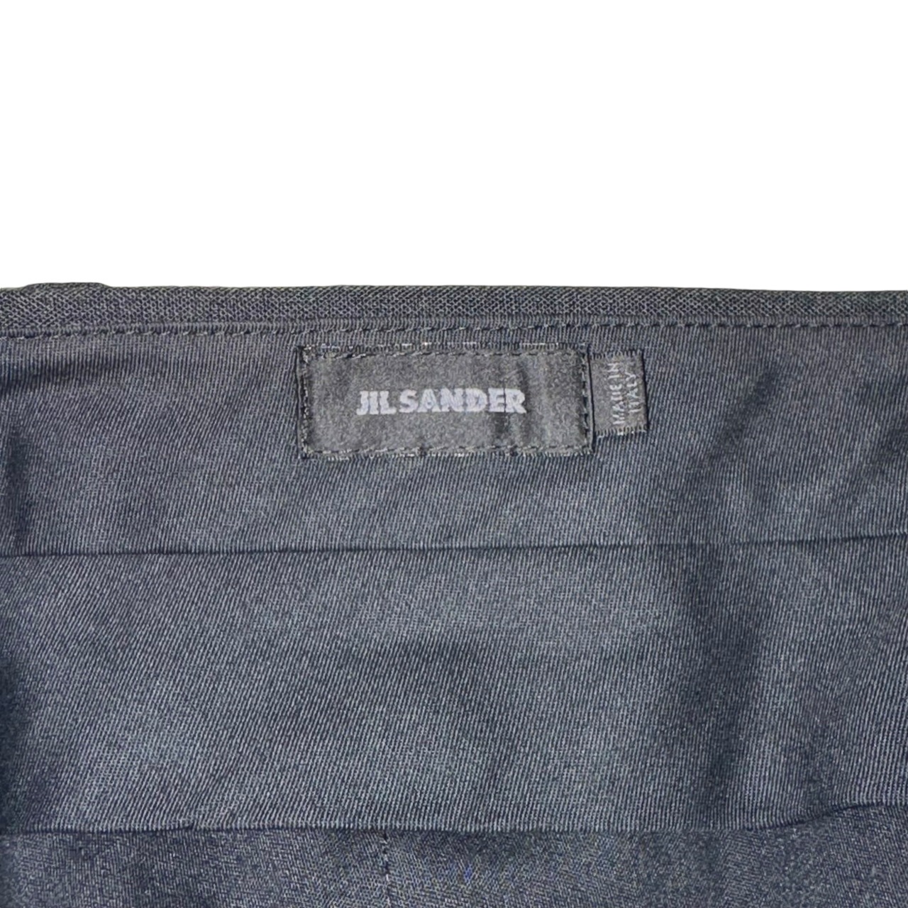 JIL SANDER slim tapered slacks