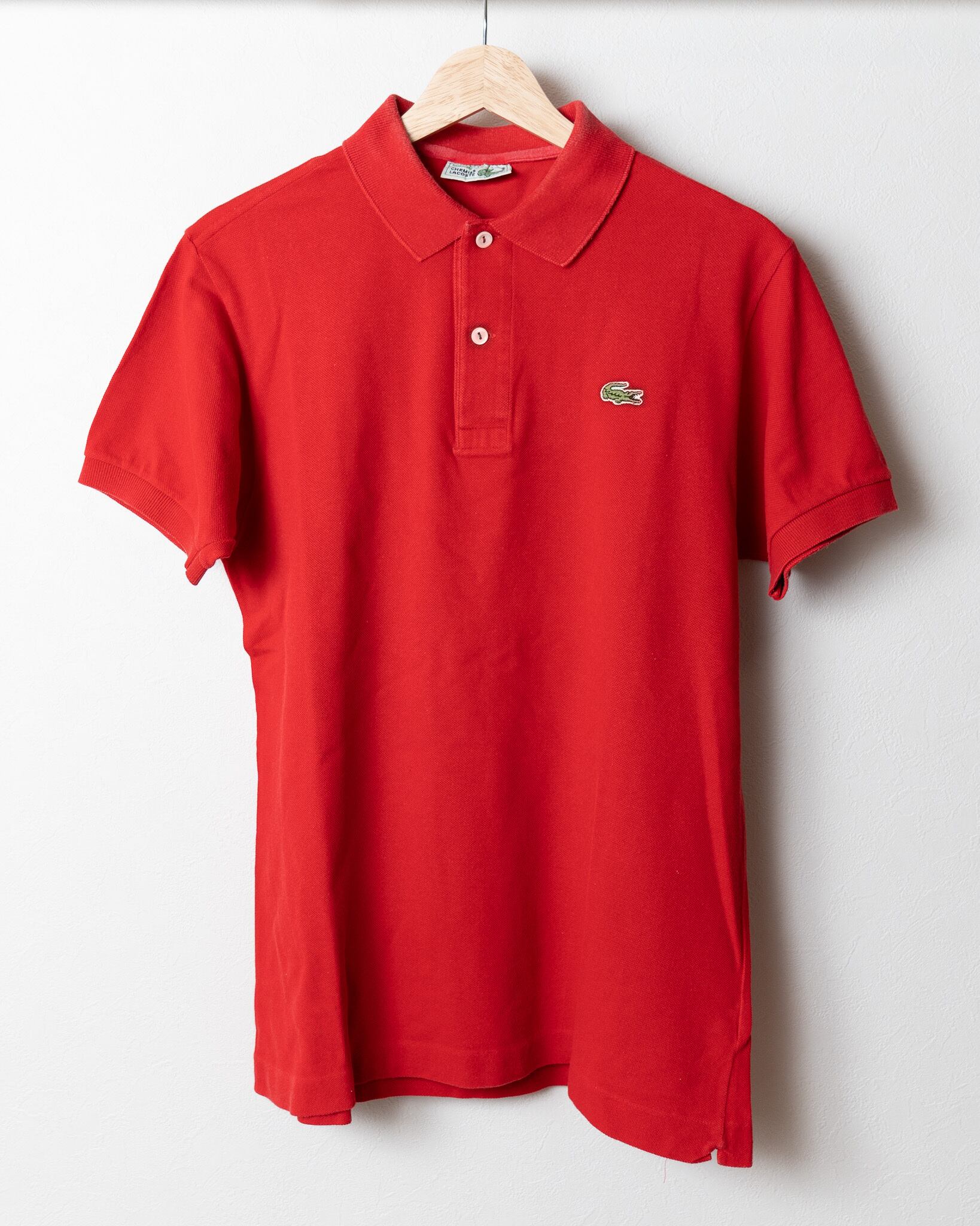 【レア】80's CHEMISE LACOSTE ラコステ ポロシャツ L 1980s】CHEMISE LACOSTE Polo Shirts Made in France フレンチ
