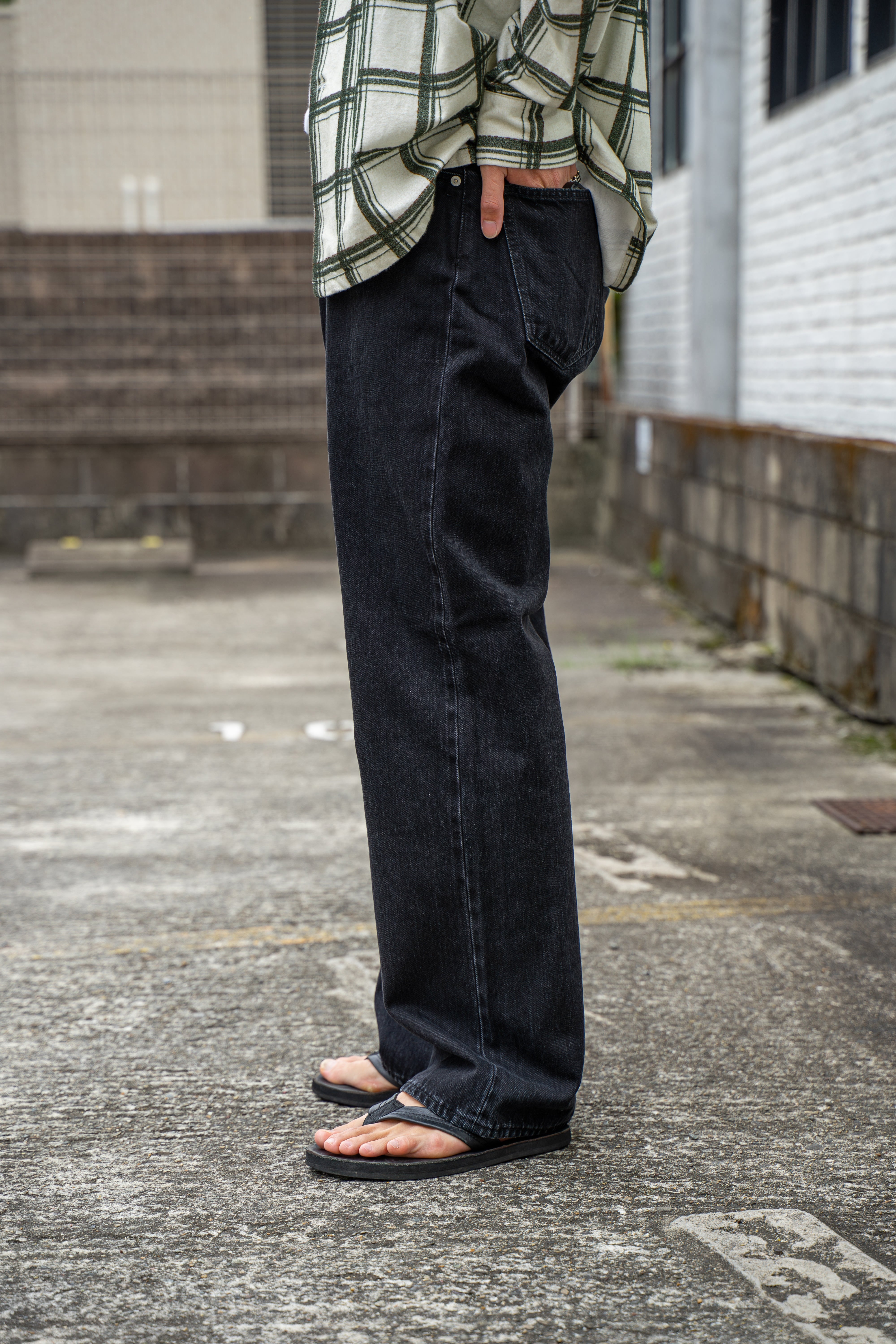 CALM】BLACK SELVEDGE DENIM | CALM