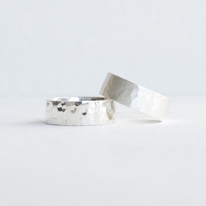 〈Silver925〉 HE(S) ring / flat / 7mm