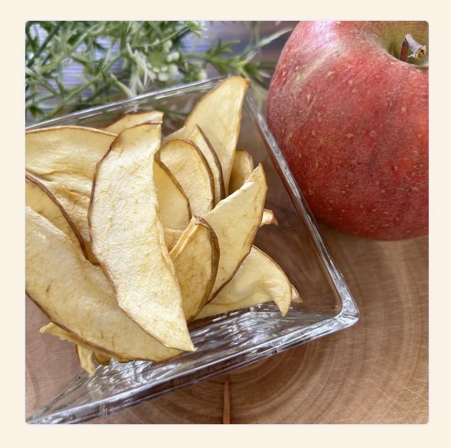 【しっぽとまなざし】パリパリりんご 20g