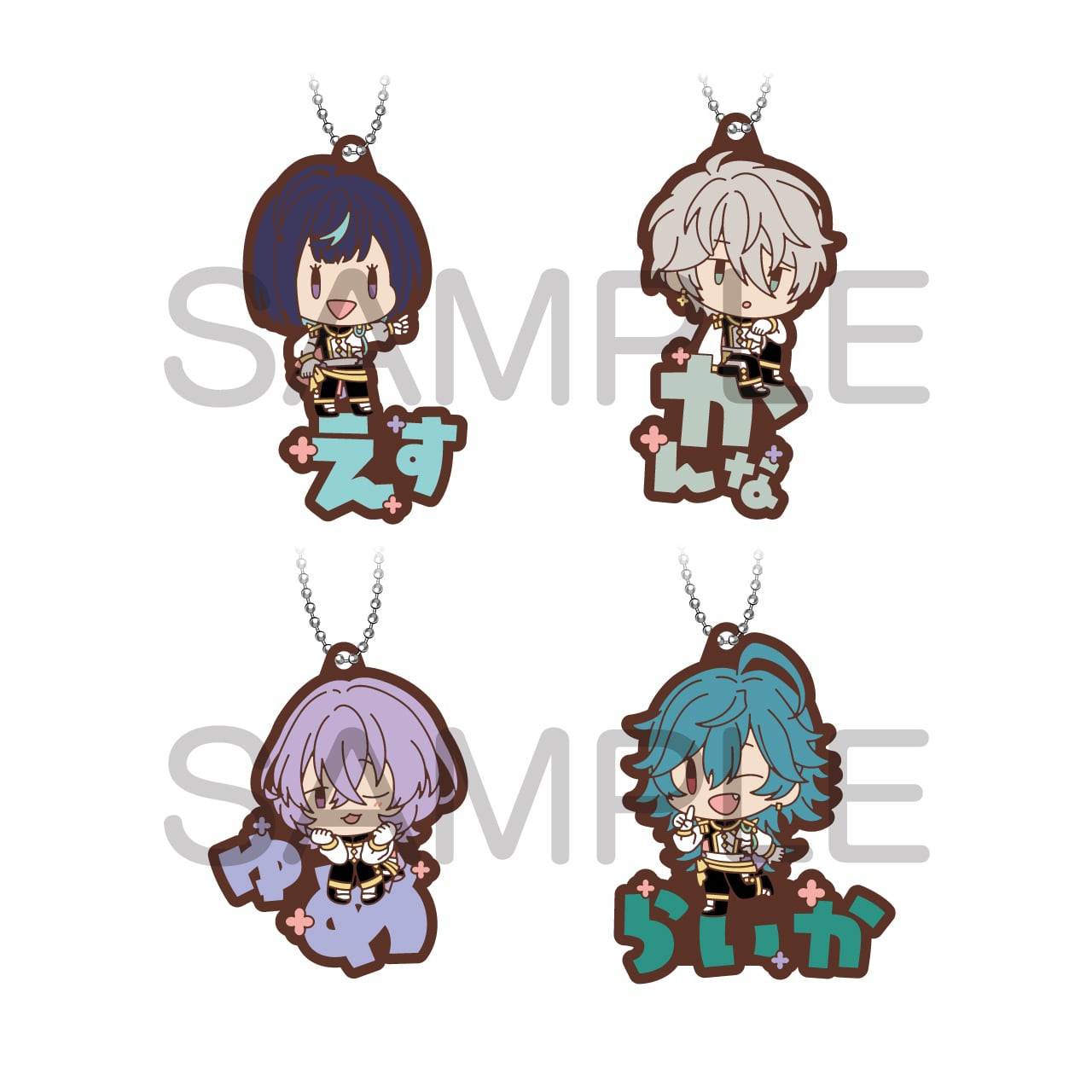 あんさんぶるスターズ！！ おなまえぴたんコ ラバーマスコットvol.7(紅