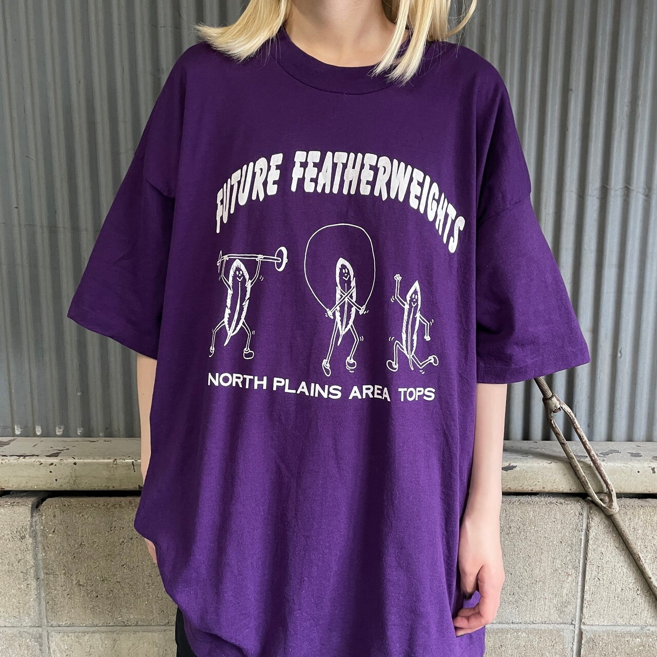 ビッグサイズ USA製 90年代 future featherweight フェザー級 