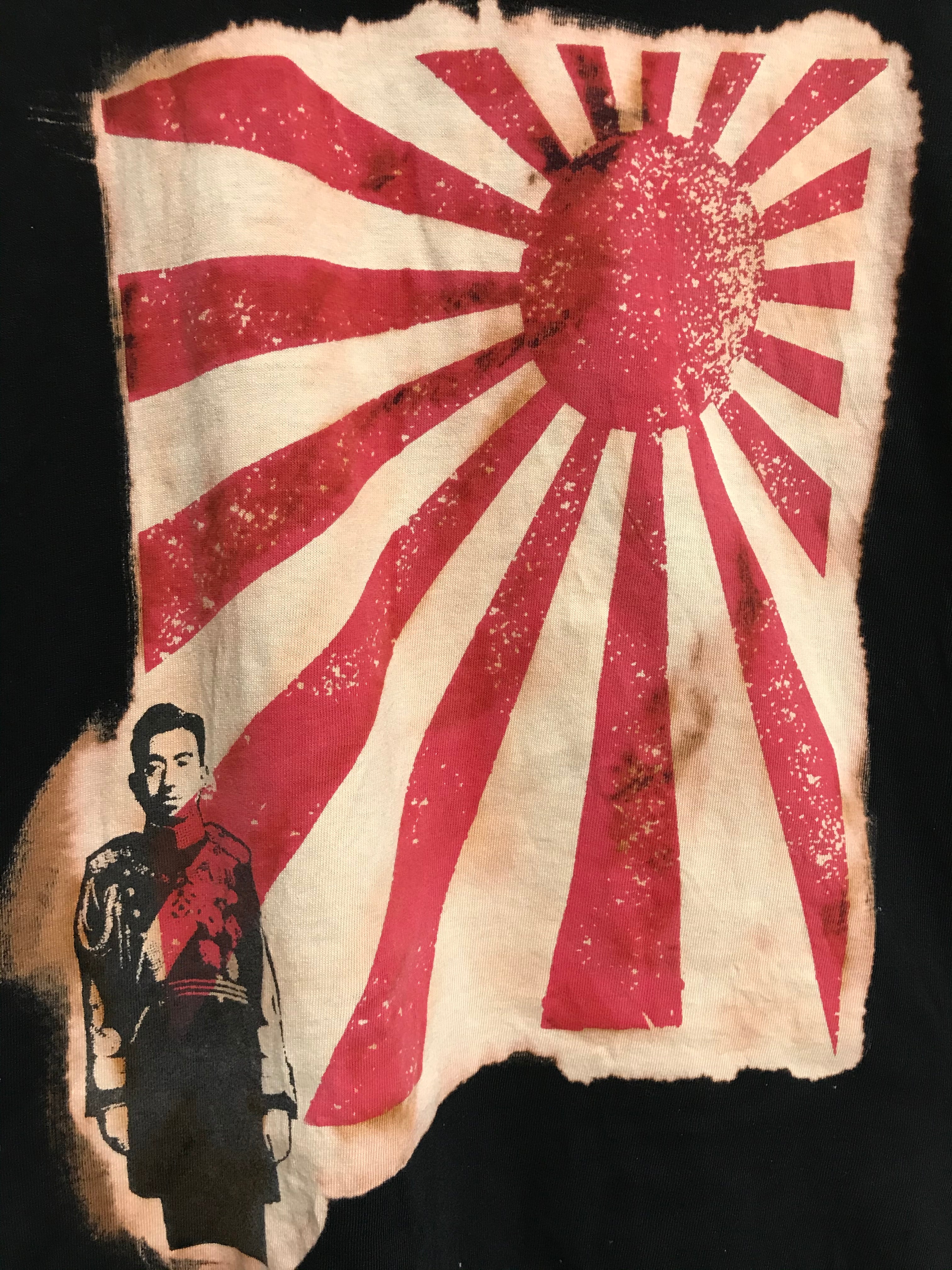 UNFINISHED昭和天皇国旗Tシャツブラック | UNFINISHED