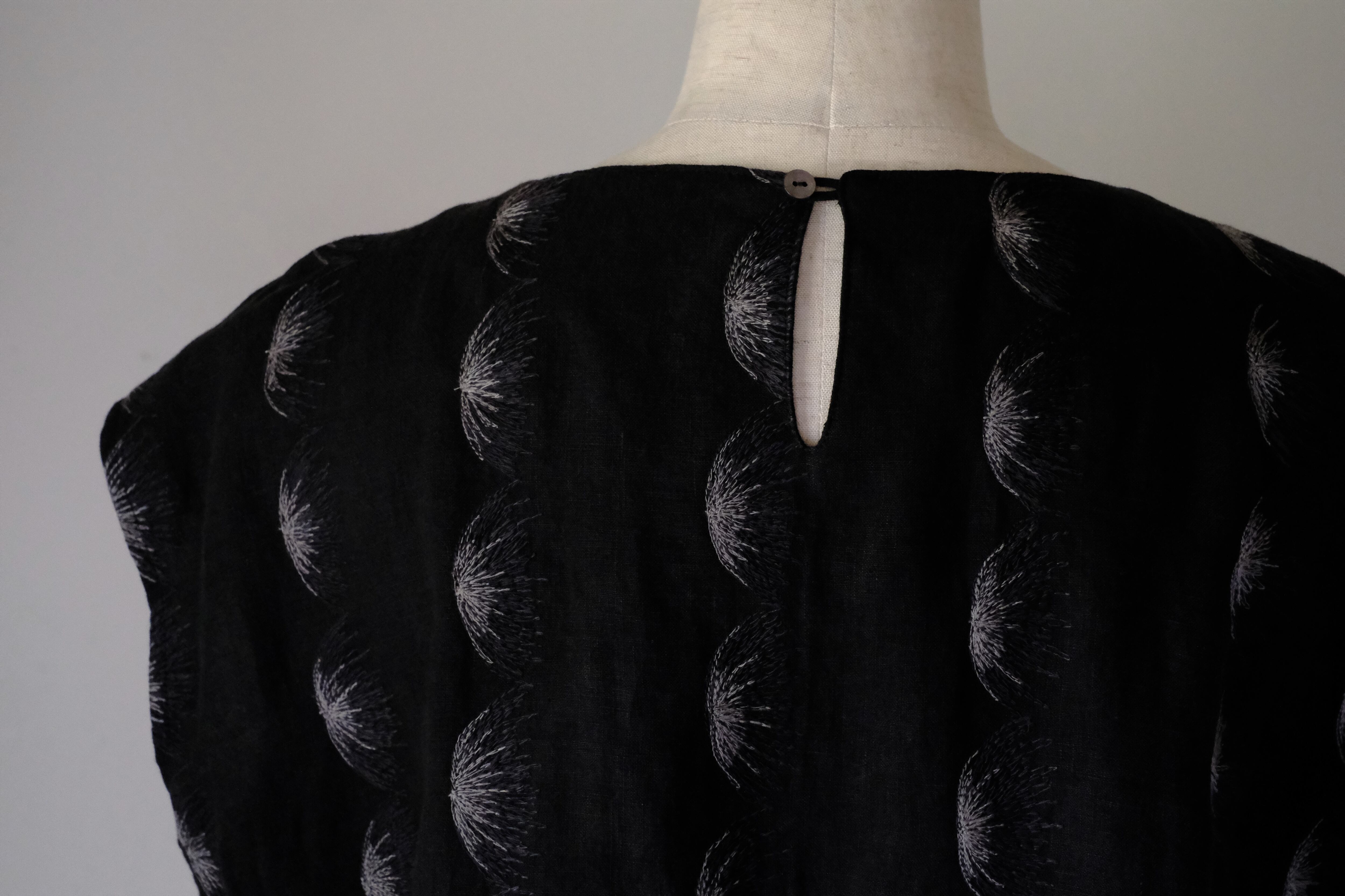 ノースリーブカットソー cl-128(ブラック)