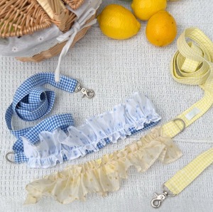 予約【todley】Check Frill Leash