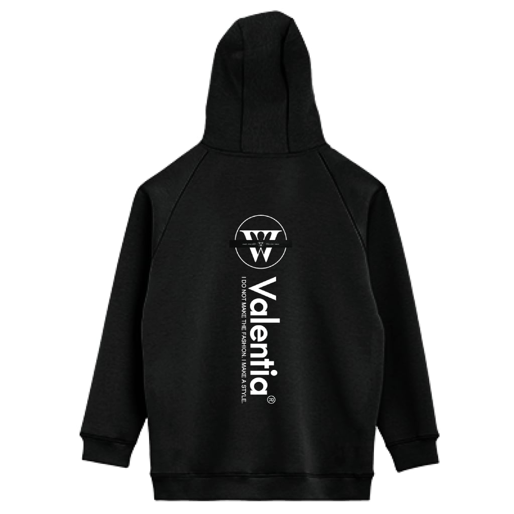 LIFEMAX 10oz ドライストレッチプルオーバーパーカー（両面印刷）