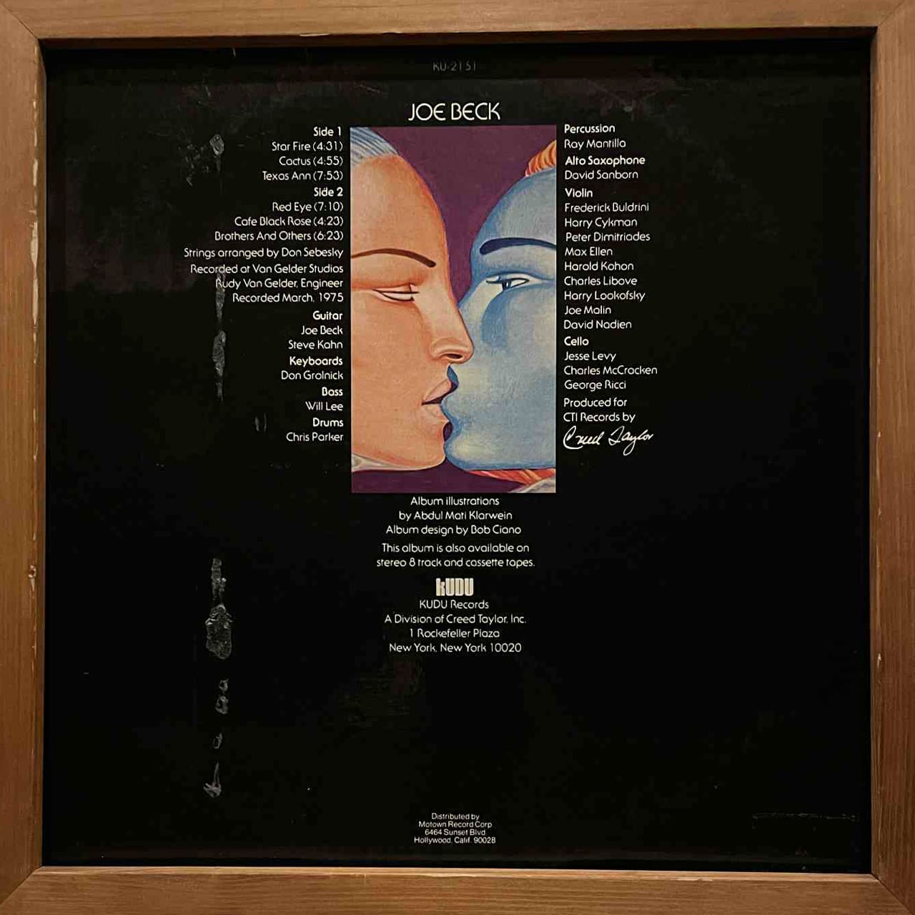 Joe Beck – Beck (LP) | Underground Gallery Record Store