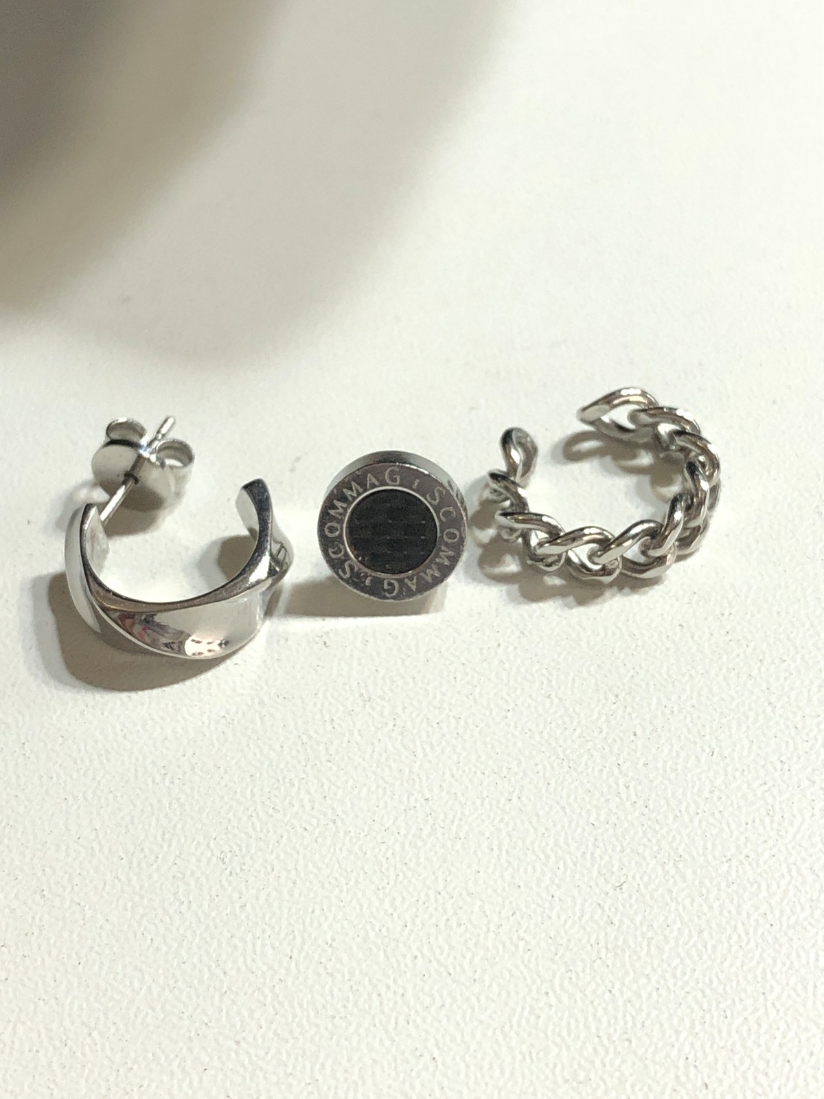 601001 3点セット SCOMMAG ピアス イヤーカフ エスカマジー | workaholics