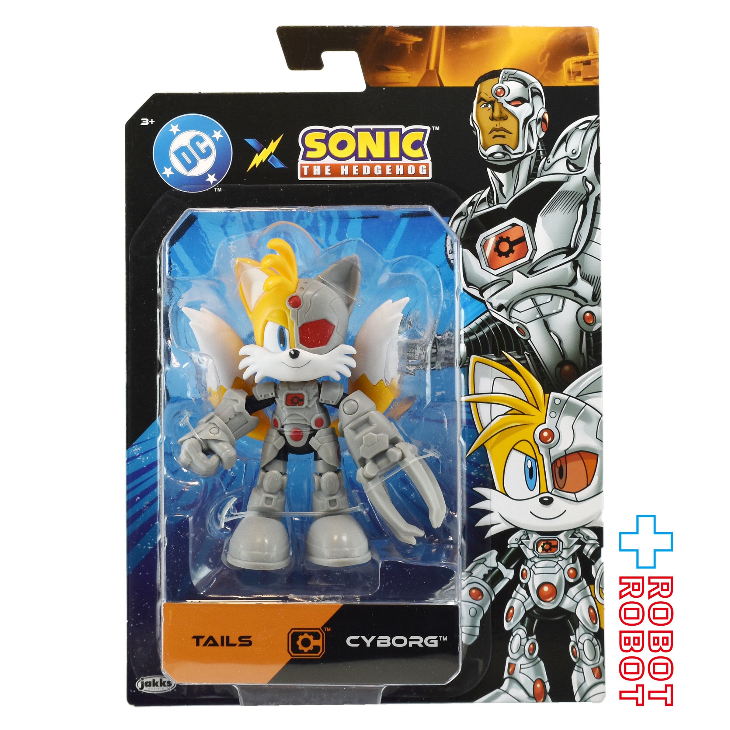 DC x ソニック・ザ・ヘッジホッグ ウェーブ2 テイルス as サイボーグ 5