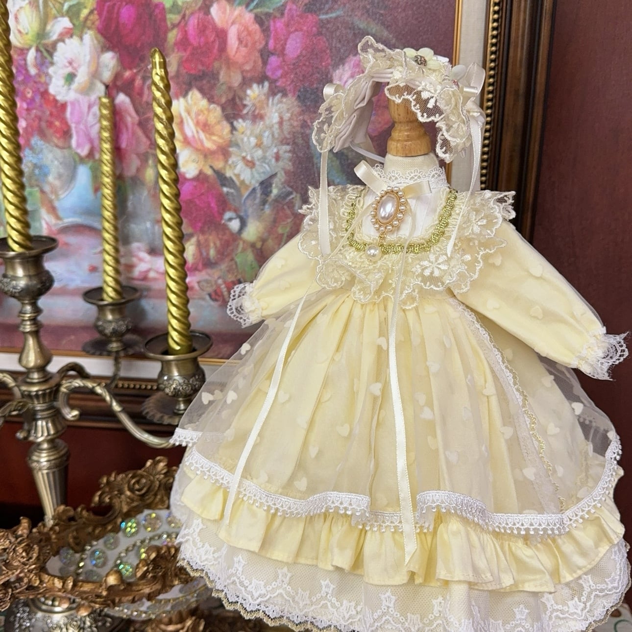 DD,SD,MDD,MSD,幼SDサイズ アンティーク ドレスワンピース | ドール服