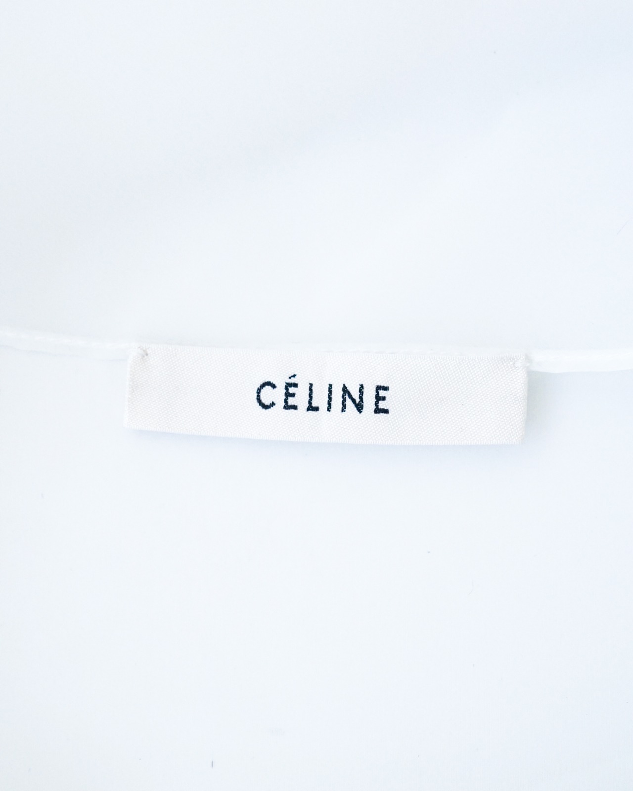 See-through belt shirt〈CÉLINE by phoebe philo〉
