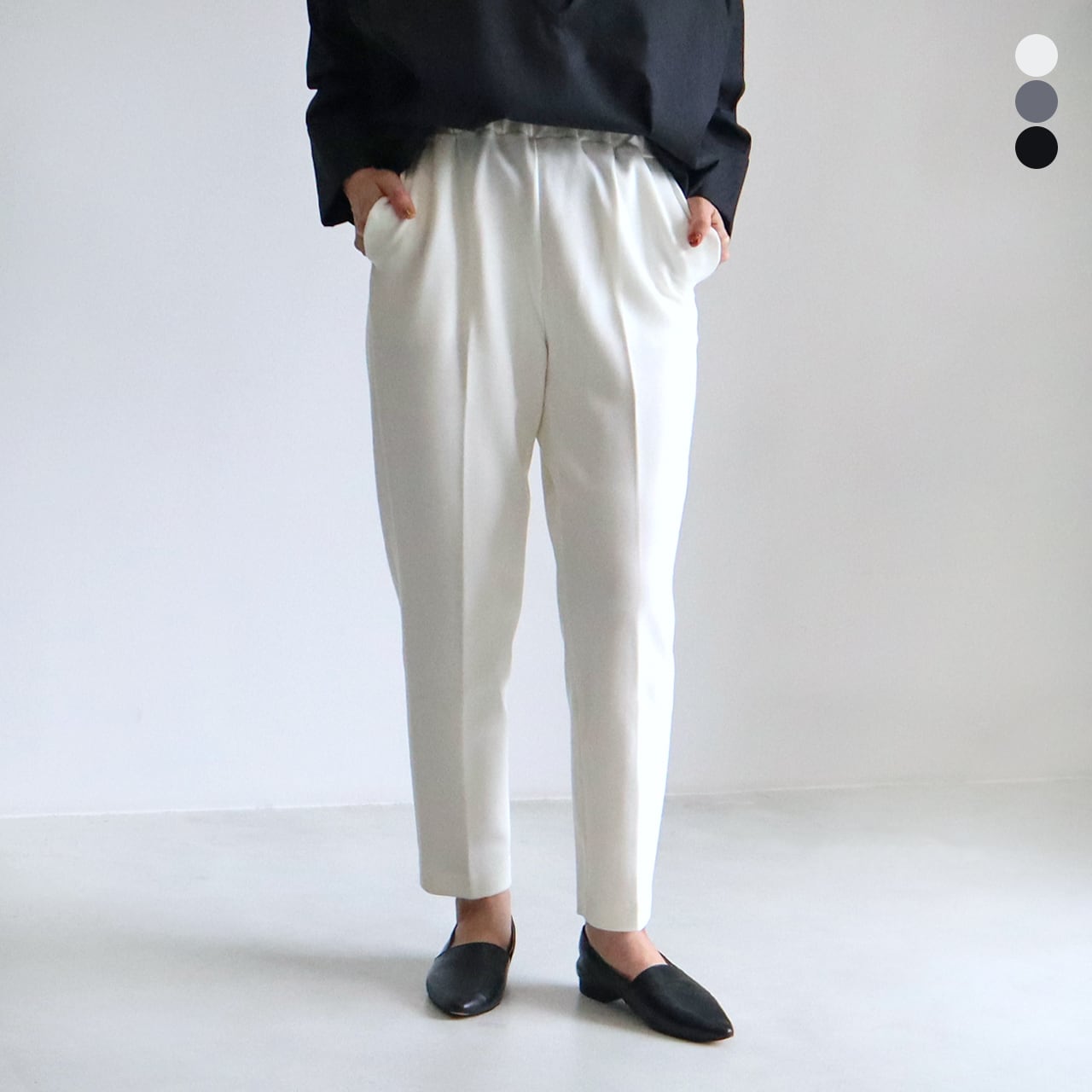 【新品】ネッフル ストレートパンツ M