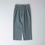 CURLY&Co./KNIT DENIM 2 TUCK EZ WIDE SLACKS