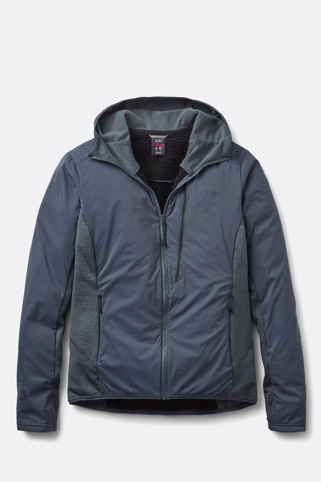 Rab ラブ ／ アセンドールサミットフーディ ウィメンズ #Steel