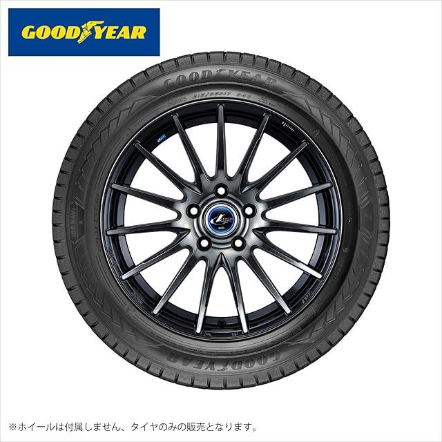 【美品】グッドイヤー ice navi 225/60R17 ホイールdos グッドイヤー(GOODYEAR) スタッドレス 225/60R17 99Q ICE NAVI 8
