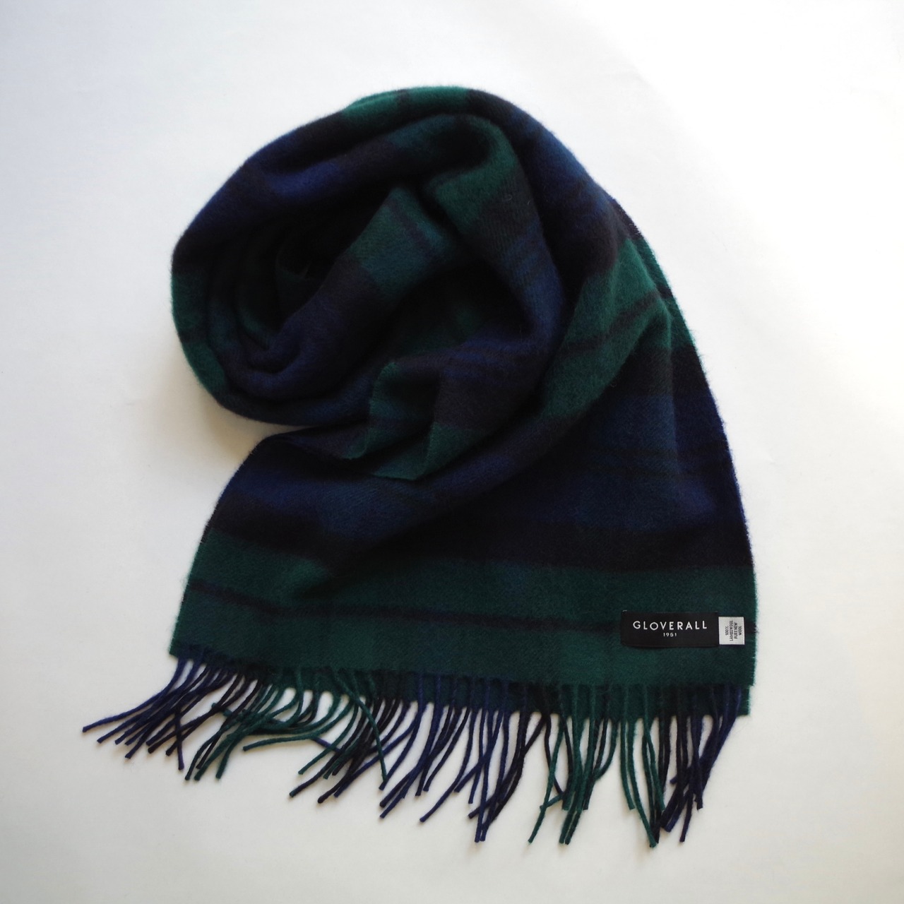 GLOVERALL Lambswool Scarf