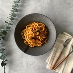 深皿 パスタ皿 彗星 リップル　7.5皿　おしゃれ 麺皿 カレー皿 そば用食器 そば皿 煮物鉢 浅鉢 和食器 美濃焼 日本製