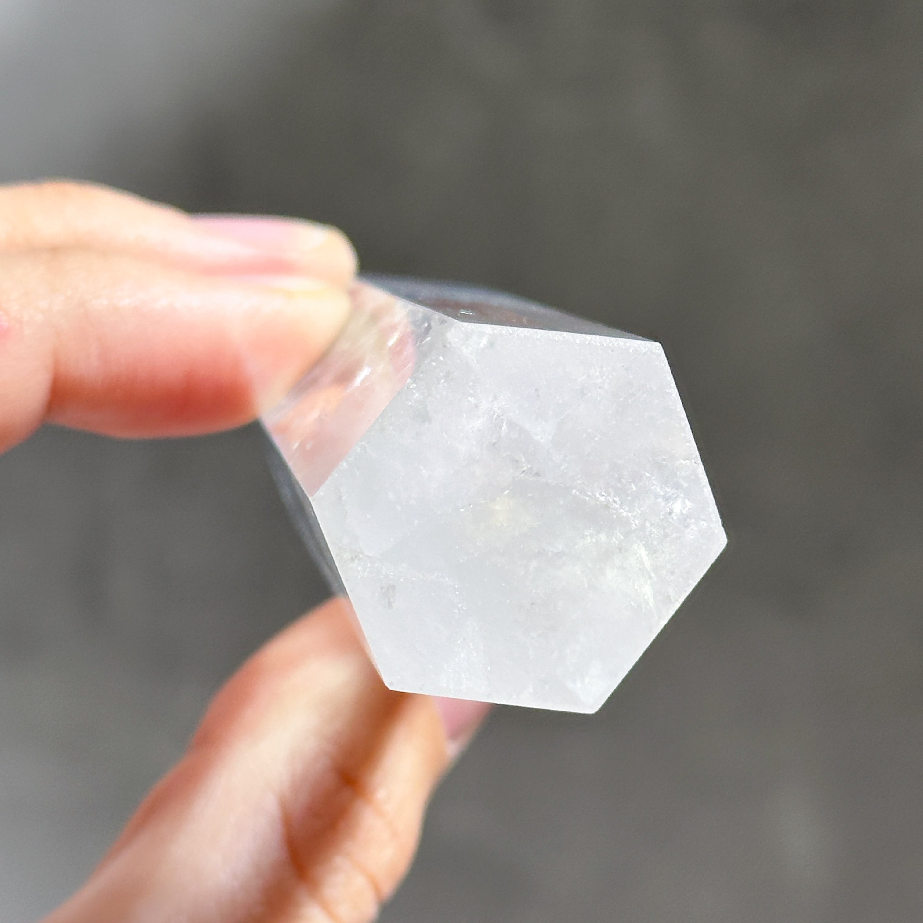 タワー81◇ 透明感◎エンジェルオーラクォーツ 2つセット オーラクォーツ　タワー　kamoku 天然石 Angel Quartz Aura 置物