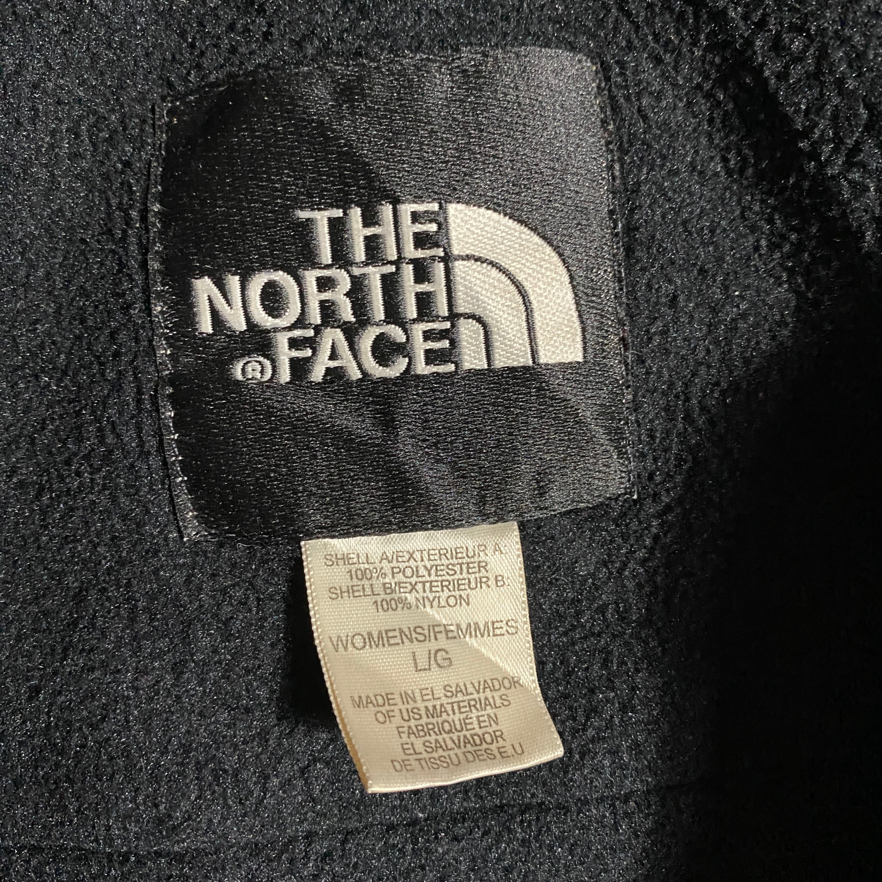 ノースフェイス 刺繍ワンポイントロゴ デナリ フリースジャケット