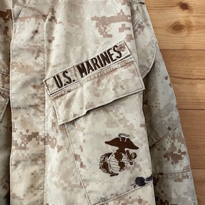 【USA古着】米軍実物 海兵隊 ミリタリージャケット コンバットユニフォーム デジカモ柄 BDU jacket USA MARINES アメリカ古着