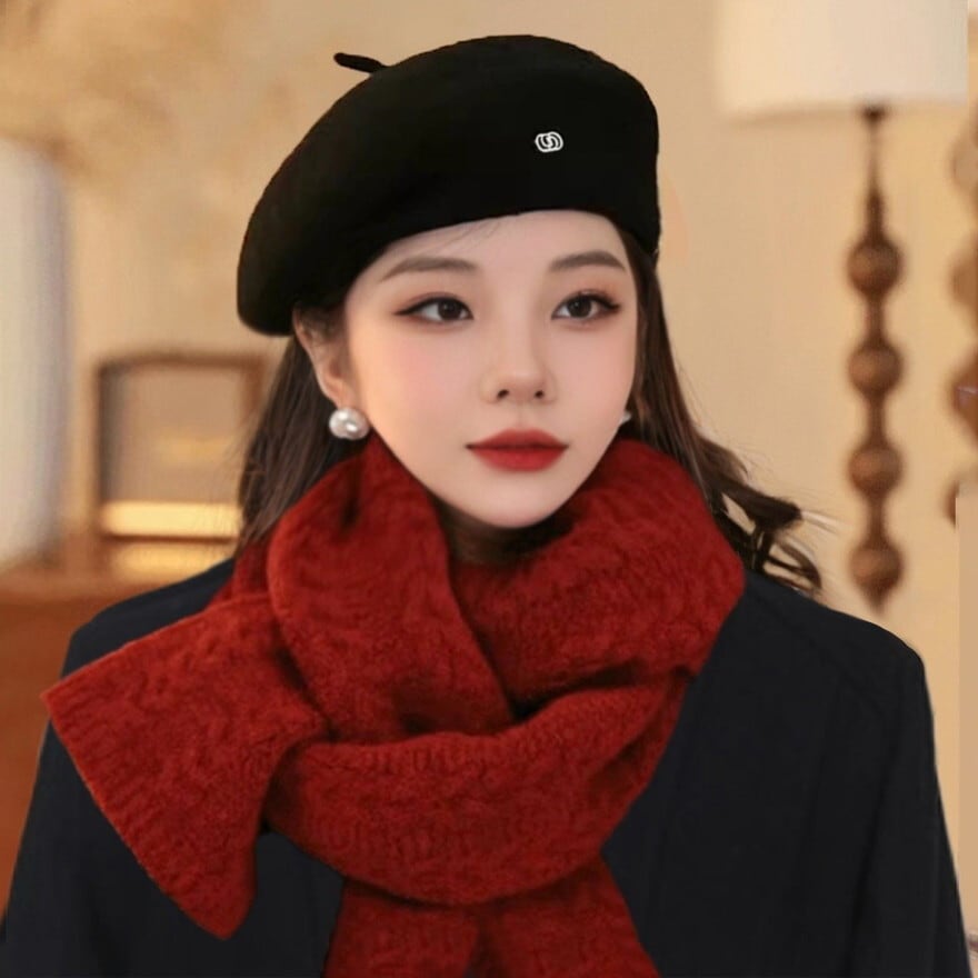 ロリィタ ベレー帽 クラシカル ガーリー・大人可愛い対応 5色展開 帽子