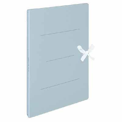 コクヨ ガバットファイル(紙製・ひも付)A4縦 1〜100ミリとじ 青 フ-H90B