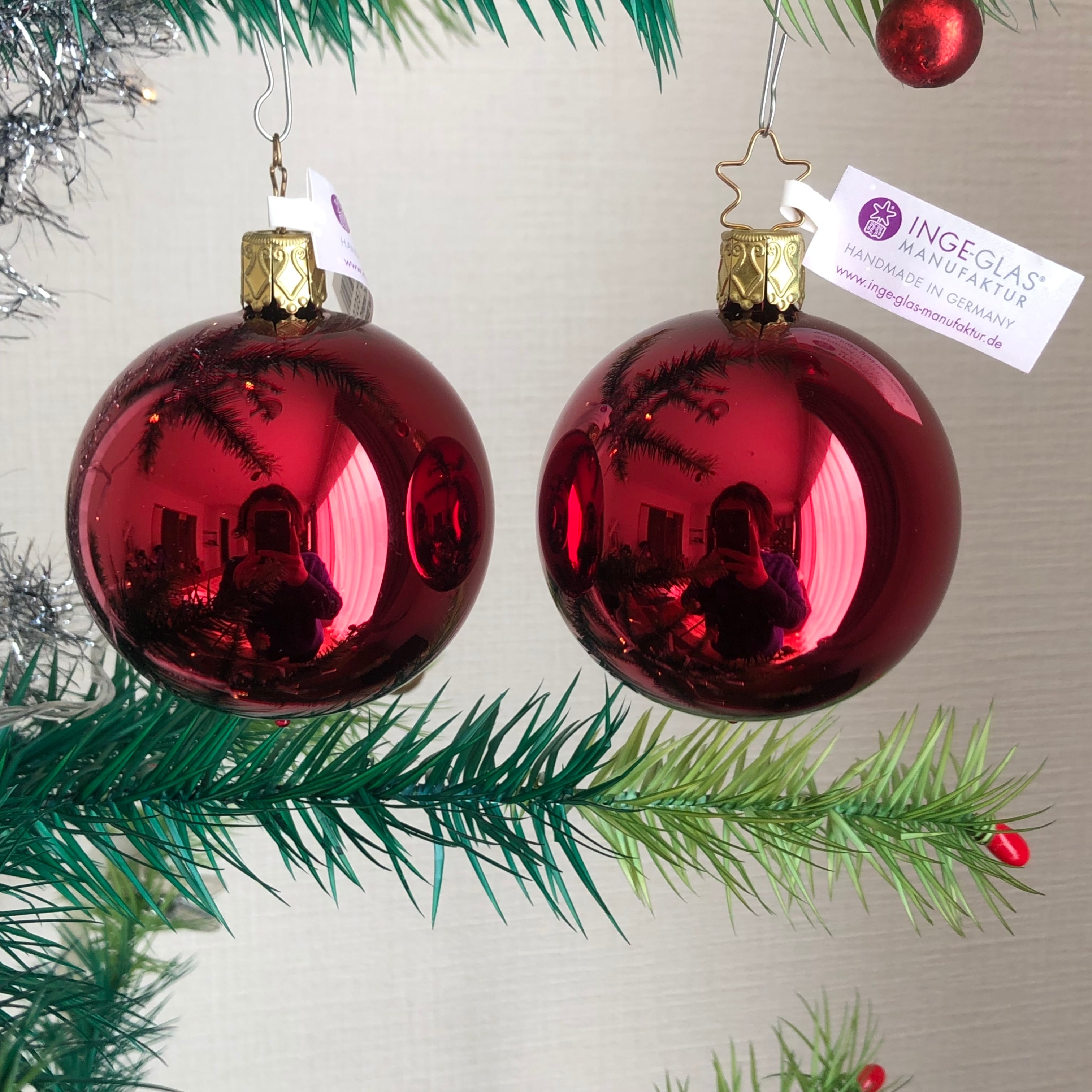 アスティエ　ガラスオーナメント　クリスマスオーナメント　ドイツ　３点おまとめ アスティエ ガラスオーナメント クリスマスオーナメント ドイツ 3点お