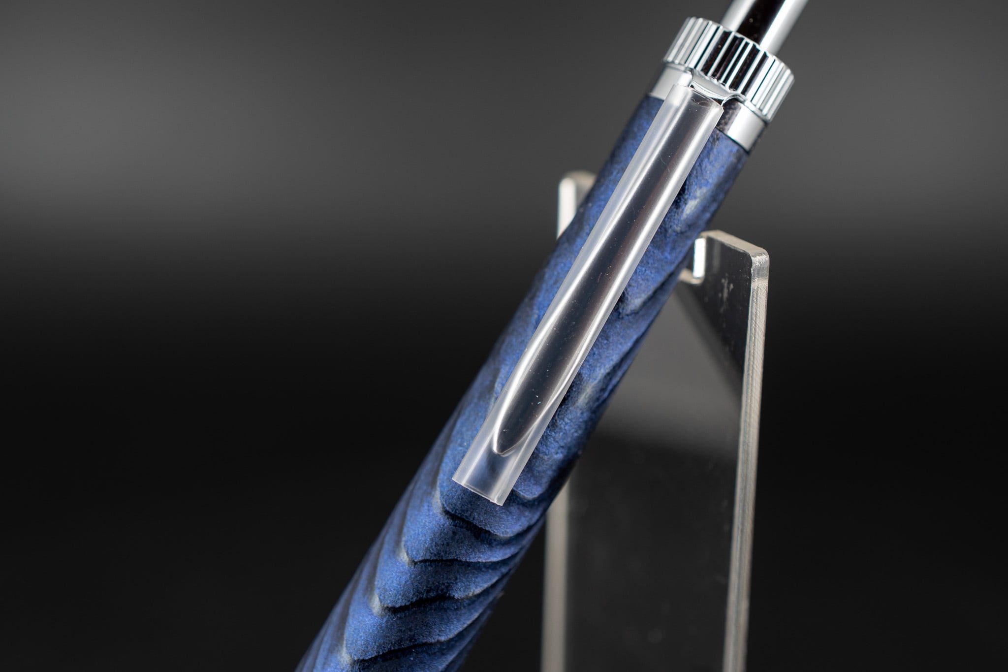 【日本が誇る銘木】屋久杉 浮造り 拭き漆 変わり塗 ② silver BP