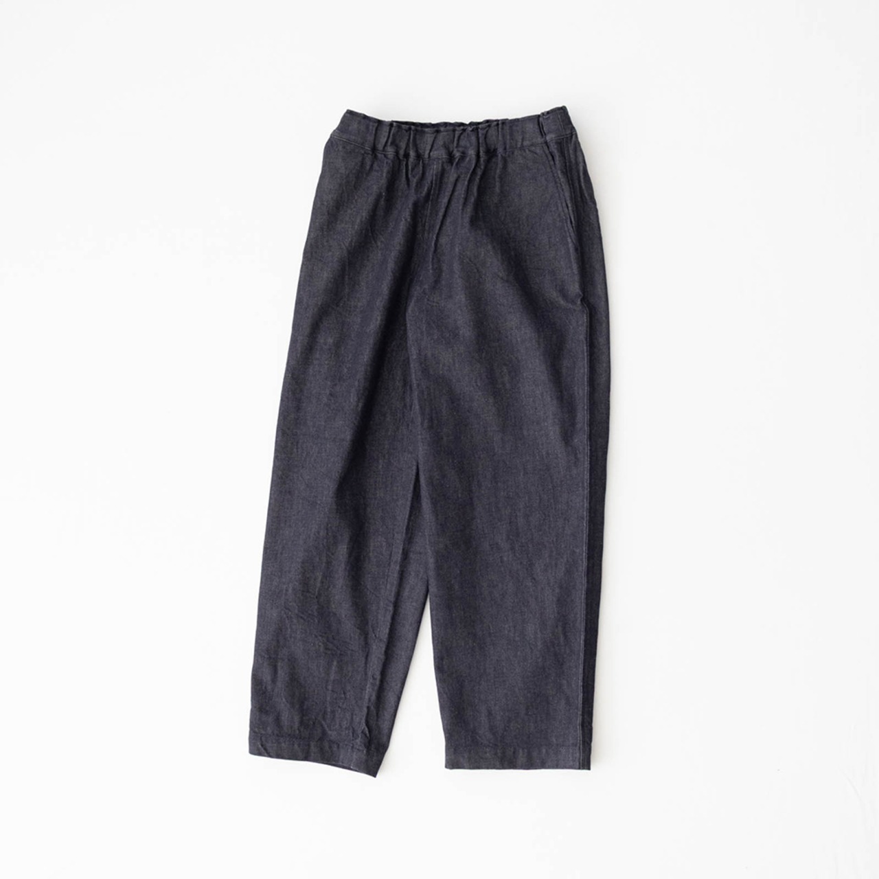リネン RINEN 10オンス ノットインディゴデニム リラックスパンツ(R47604)ネイビー