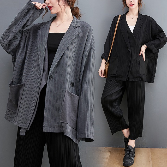 初回送料無料スリムなラージサイズジャケットレディースコートファション服