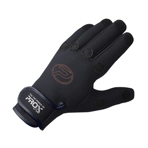 【特価処分】プロックス(Prox) 5本指出しグローブ ブラック×ブラック フリー