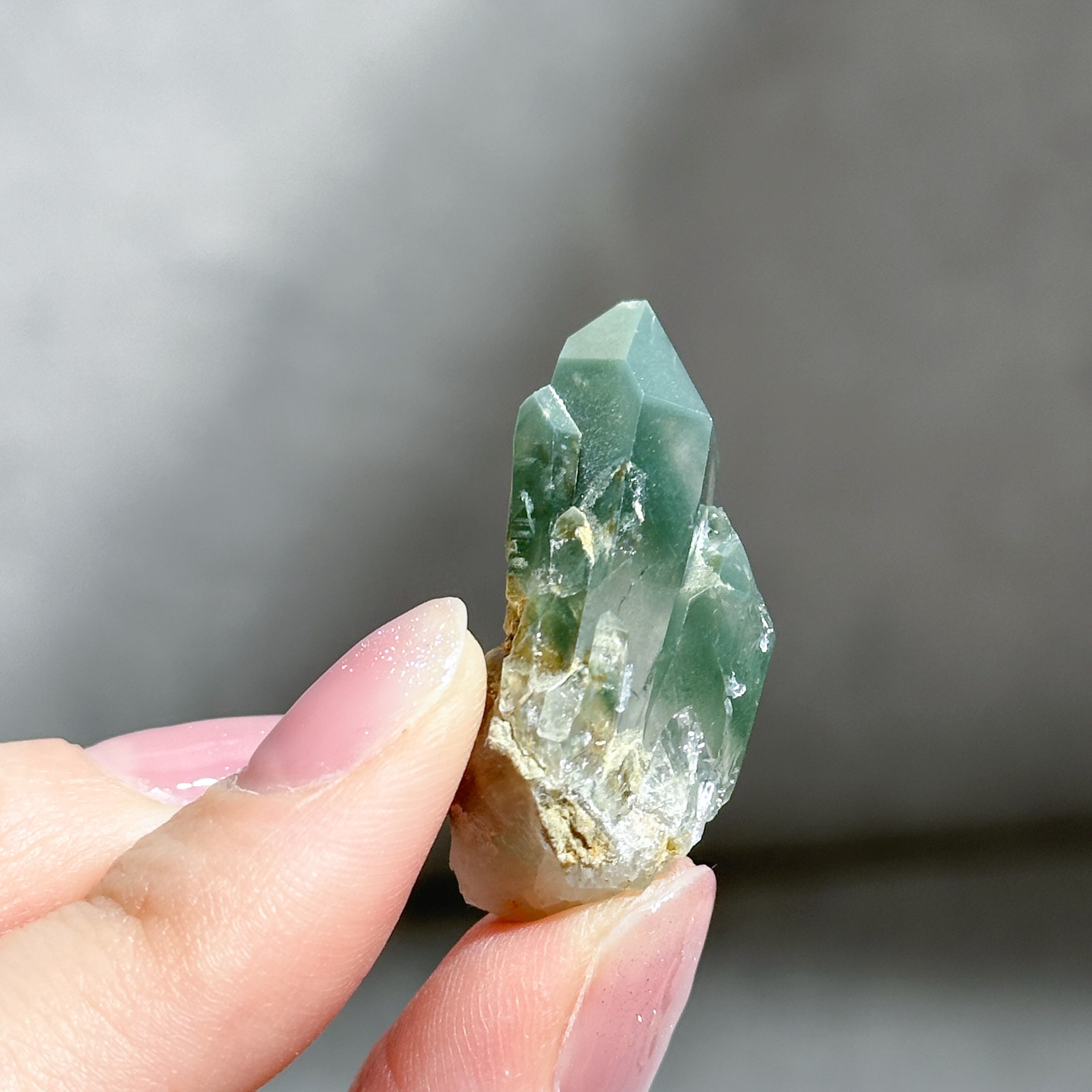 コロンビアン産クローライトインクォーツ01◇ Chlorite in