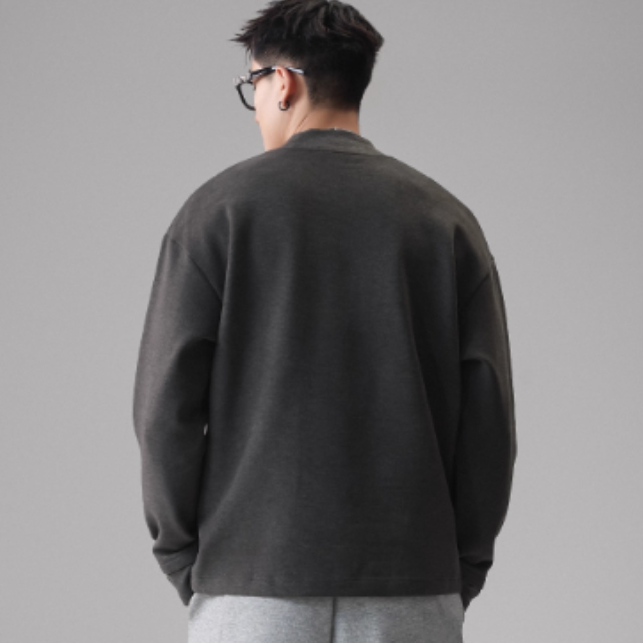 ミニマルデザイン裏起毛スウェット　TB1722・画像15