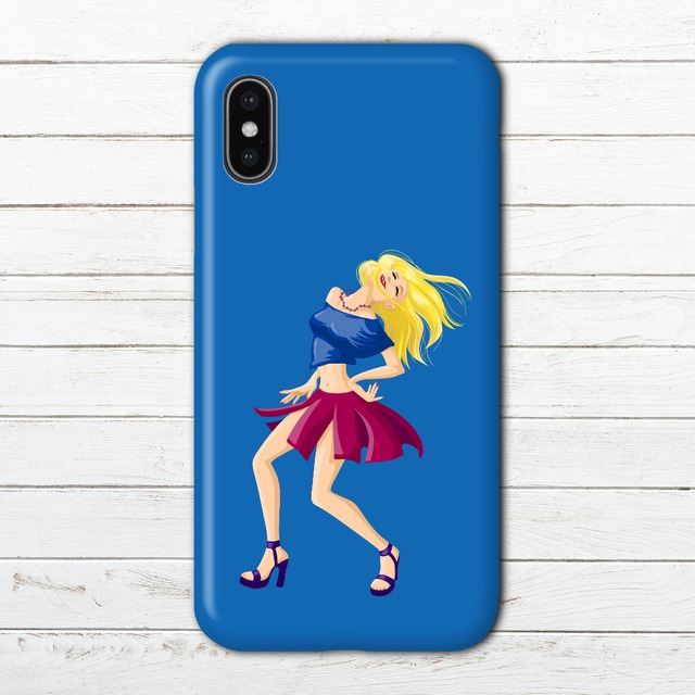 Iphoneケース スマホケース 可愛い女の子 イラスト おしゃれ シンプル 安い かわいい レディース 女子 個性的 おすすめ Iphone13 12 11 Aquos Sense 4 5 6 Xperia Galaxy Oppo Basio Android アンドロイド ケース ノンブランド 人気 イラストレーター クリエイター 絵師