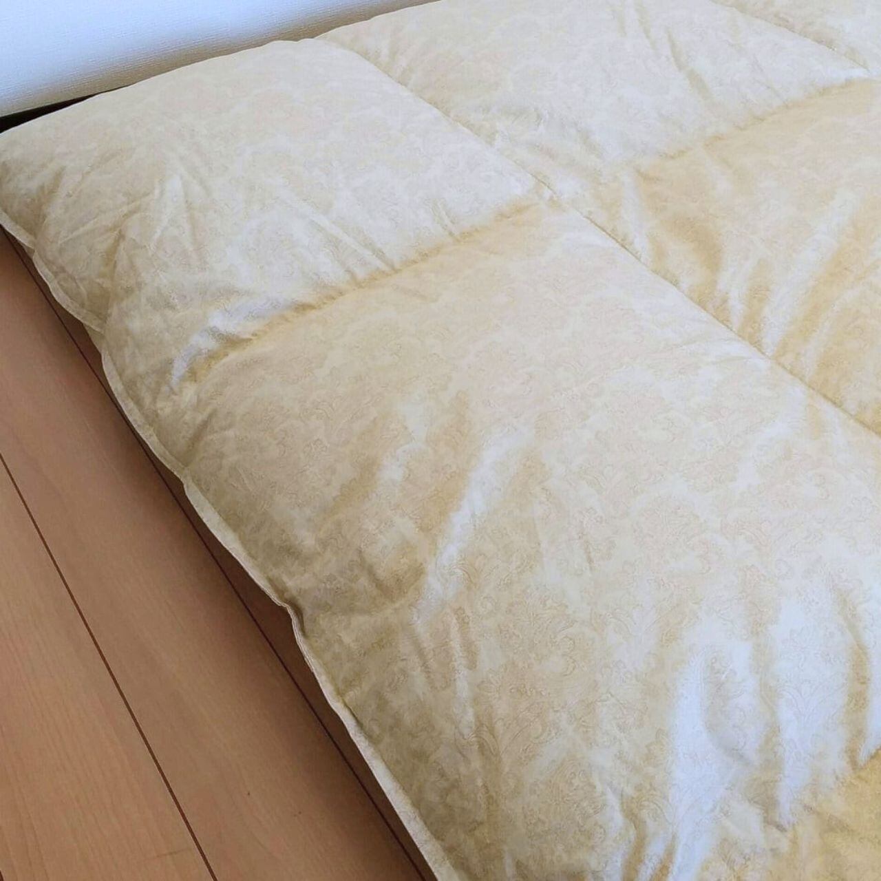 羽毛掛ふとん【マース】S／SD／D／Q／K カナダ産ホワイトマザー