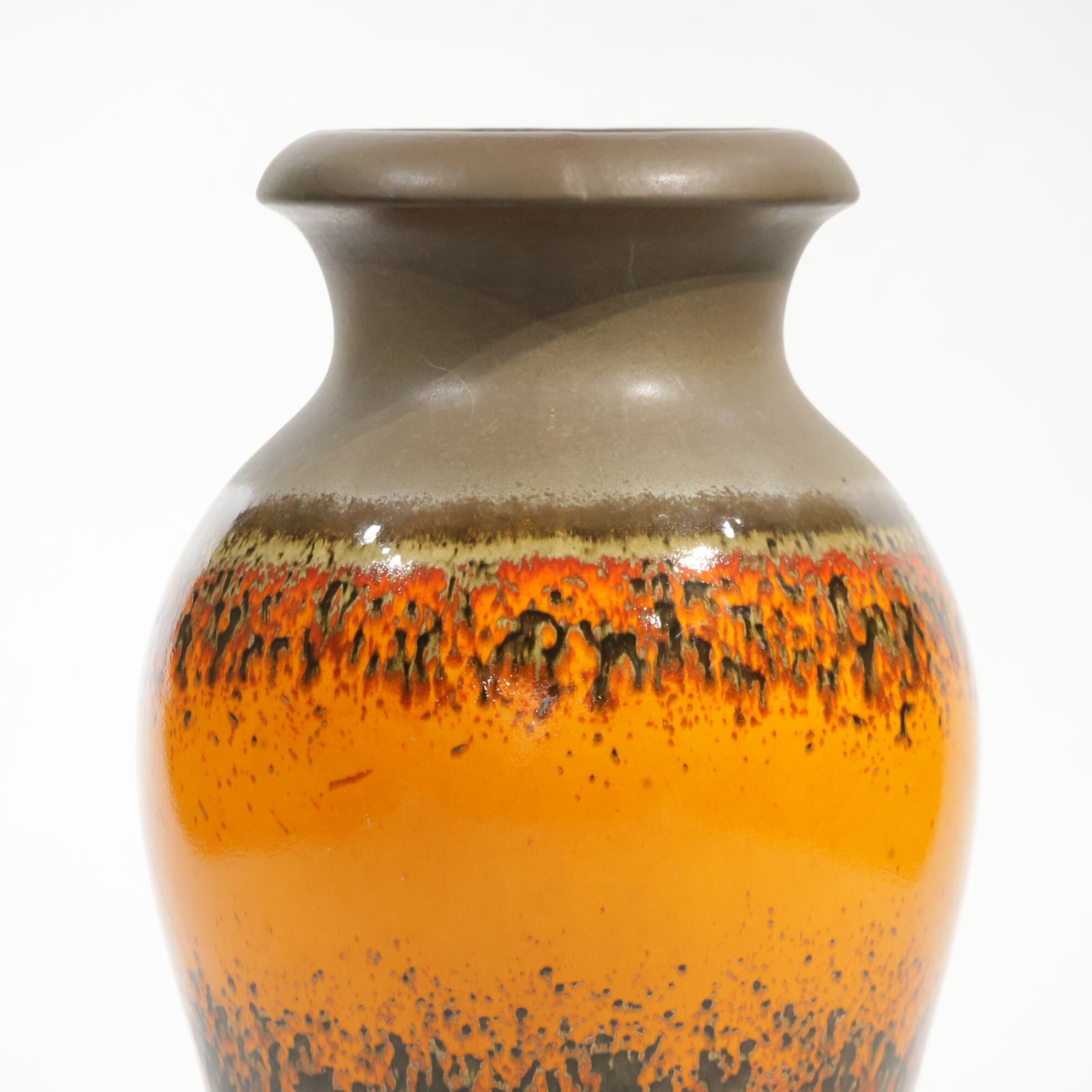Scheurich-- 34.4cm | Fat Lava & German Art Pottery