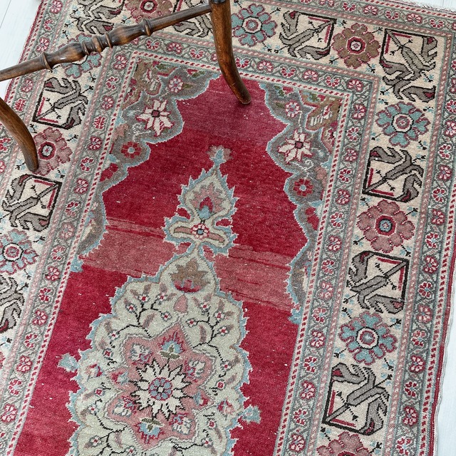 トルコ ヴィンテージラグ TR038 | カイセリ | 92cm × 202cm