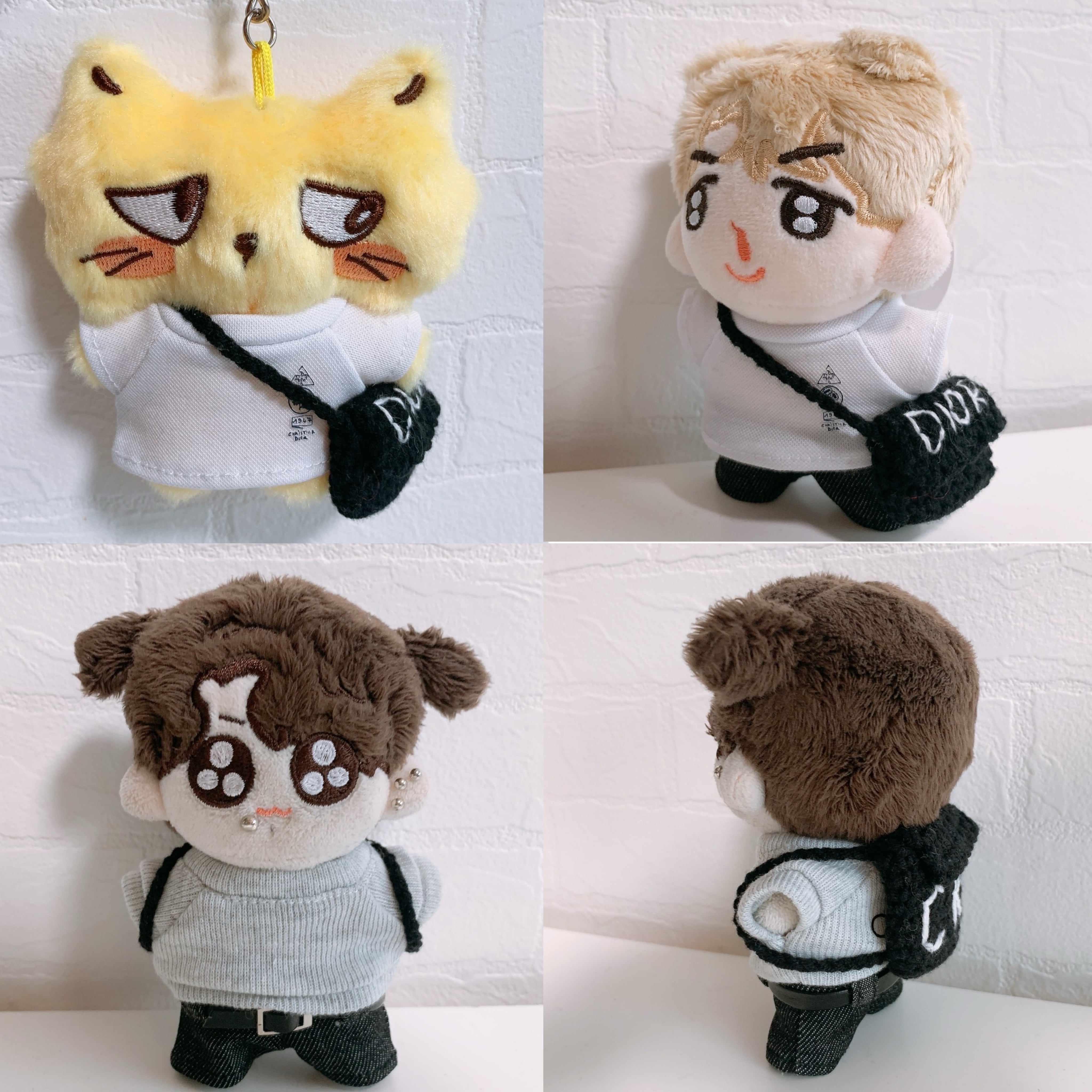 8色ジャージ上下セット』ぬい服 衣装 15㎝ドール 20㎝ドール