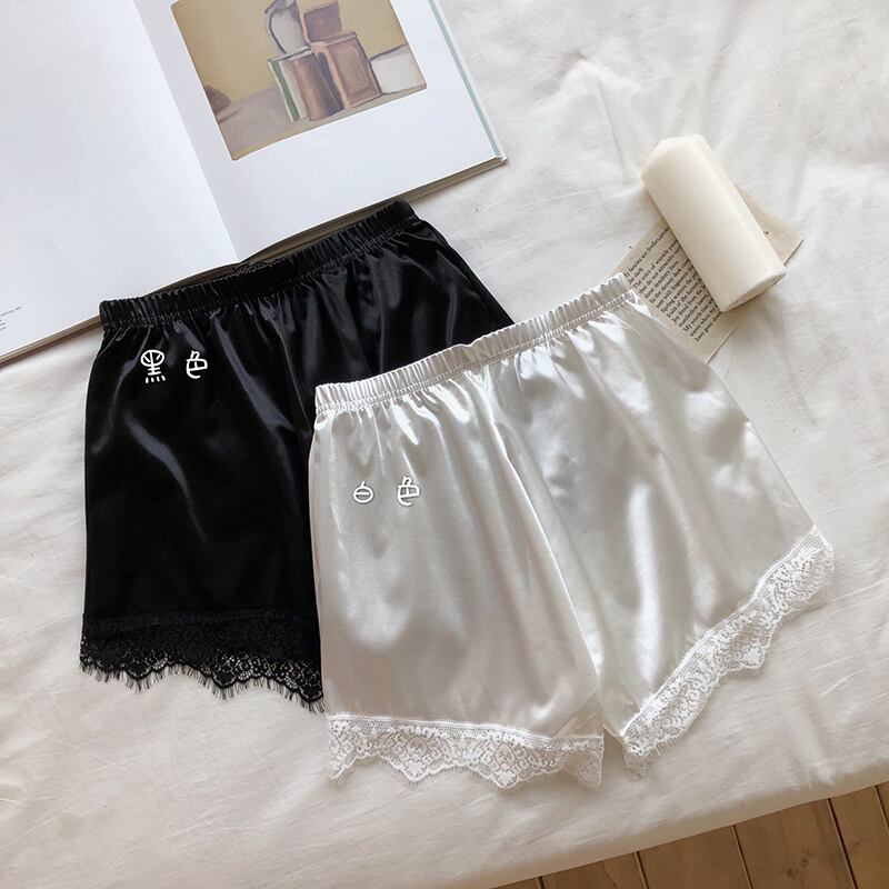 サマールーズレース薄手レギンス ショート 夏物 ドラファッションホール5076914978