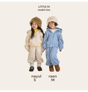 〖取寄〗韓国子供服 / 26winter / Little Hi / キッチュポップピンタックジョガーパンツ / キッズ *XS~XL*