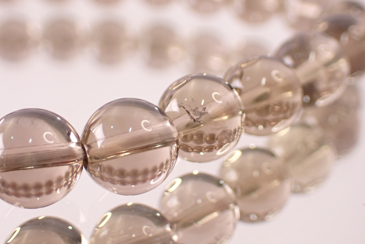 スモーキークォーツブレスレット　 [D3-190]