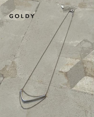 GOLDY/ゴールディ/ハング チェーン メタル ネックレス/アクセサリー/3240206【追跡可能メール便180円】