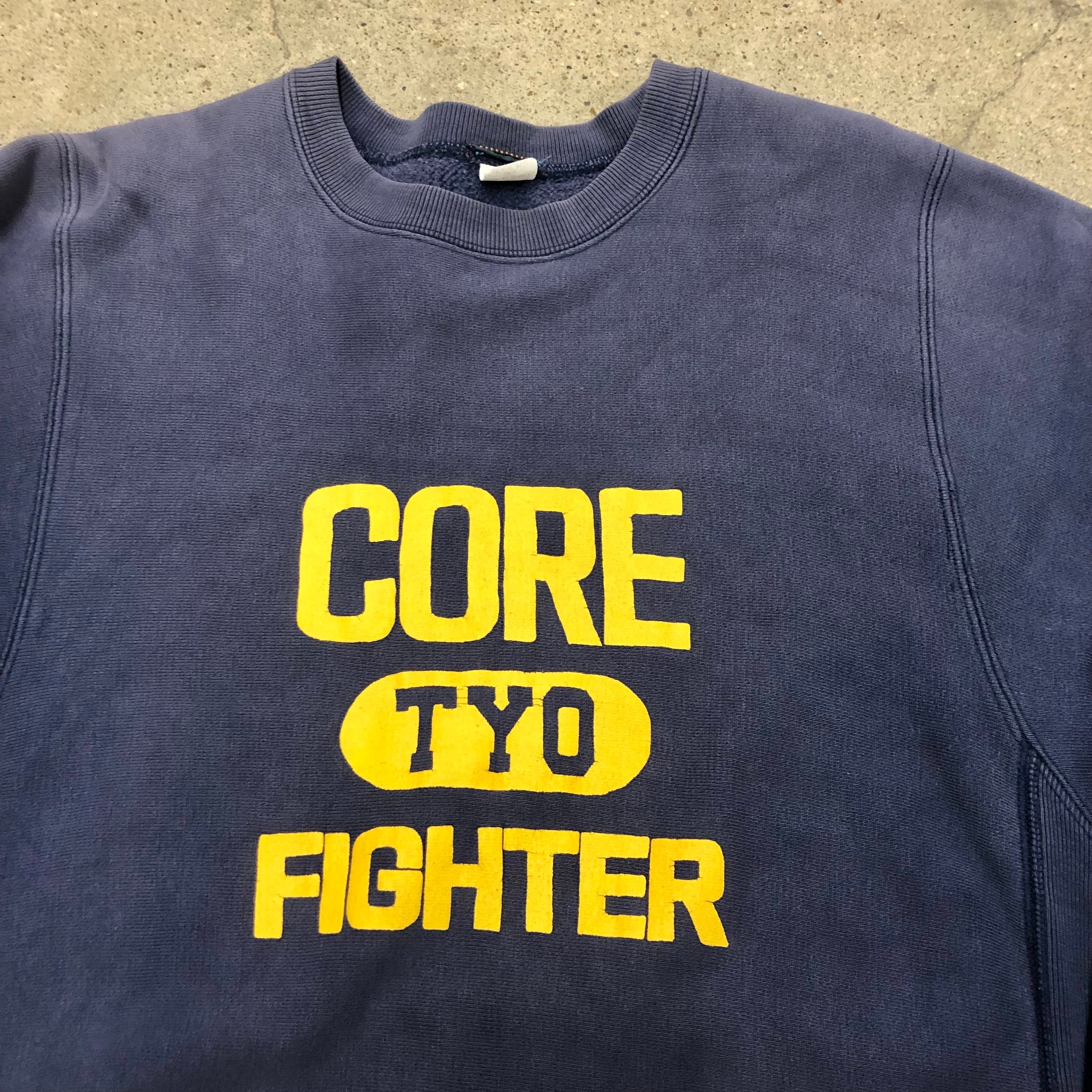COREFIGHTER/Logo print Sweat/初期タグ/L/ロゴプリント/3連