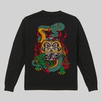 四神獣 L/S TｰShirt 黒【TIKTOK】