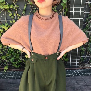 Vintage 60's camel knit tops