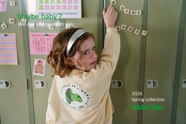 《送料無料》予約:コットンジャンパー【ramijini】